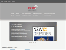 Tablet Screenshot of dgop.org